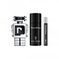 Rabanne Phantom Eau De Toilette 100ml & Deodorant 150ml & Travel Spray 10ml Gift Set - Silve